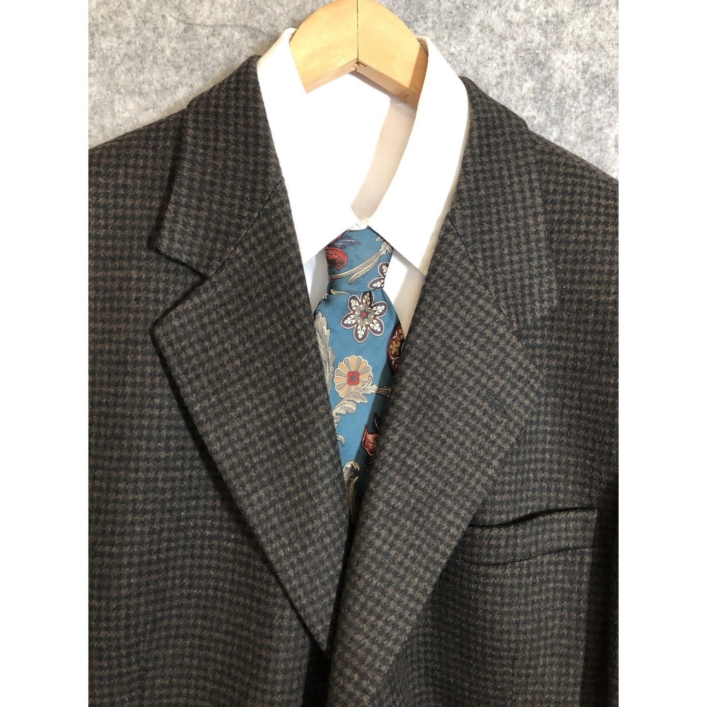 Gianfranco Ruffini  Blazer 44L Brown Italian Cashmere Suit Coat Jacket Business